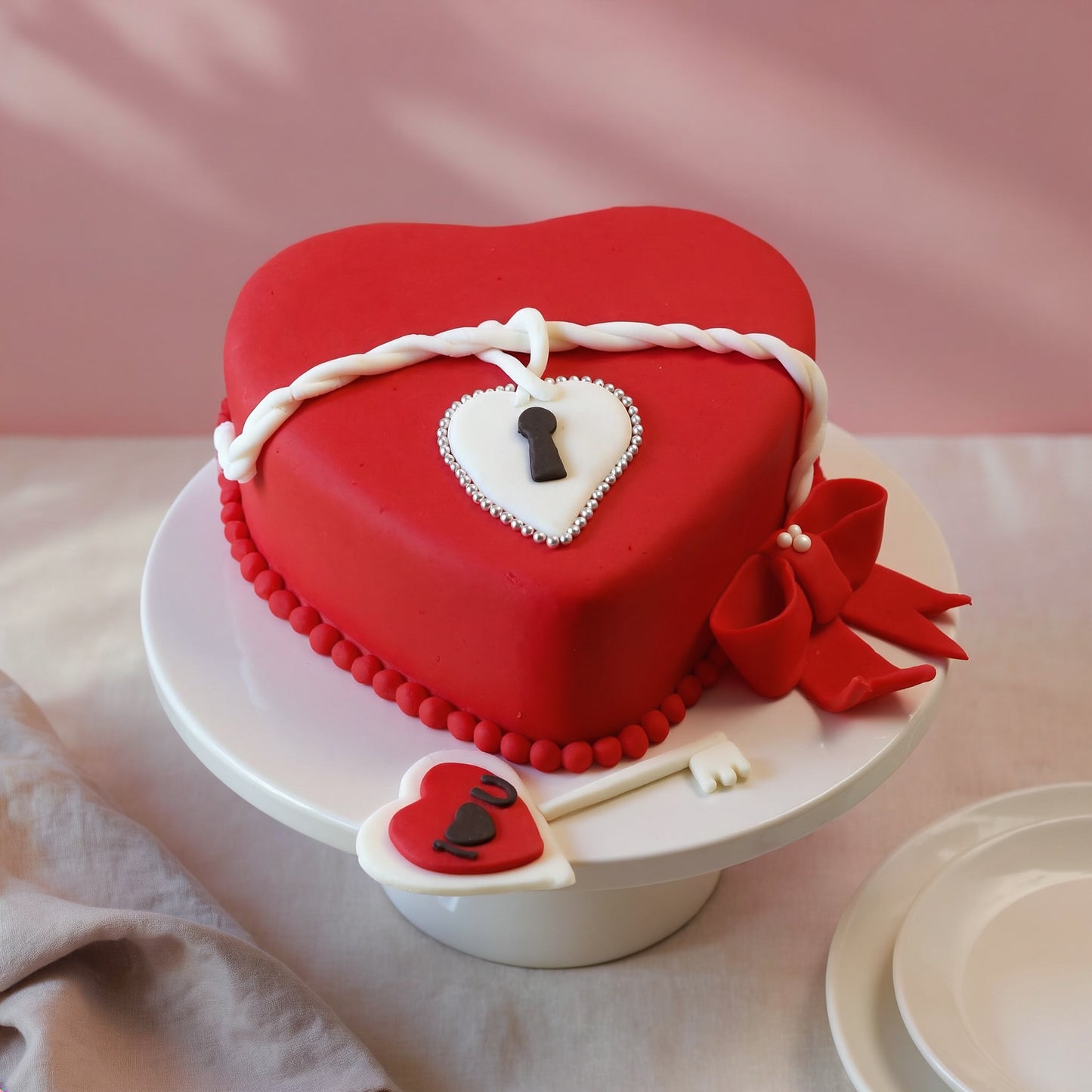 Valentine's day cake
