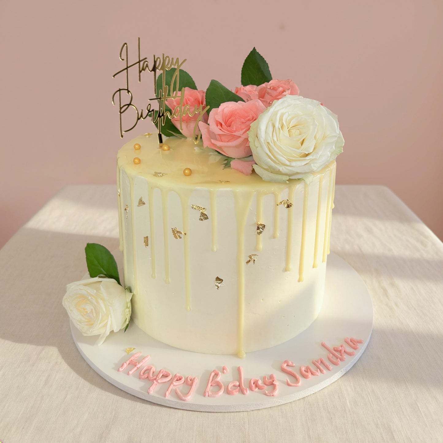 Fresh Floral Buttercream Cake
