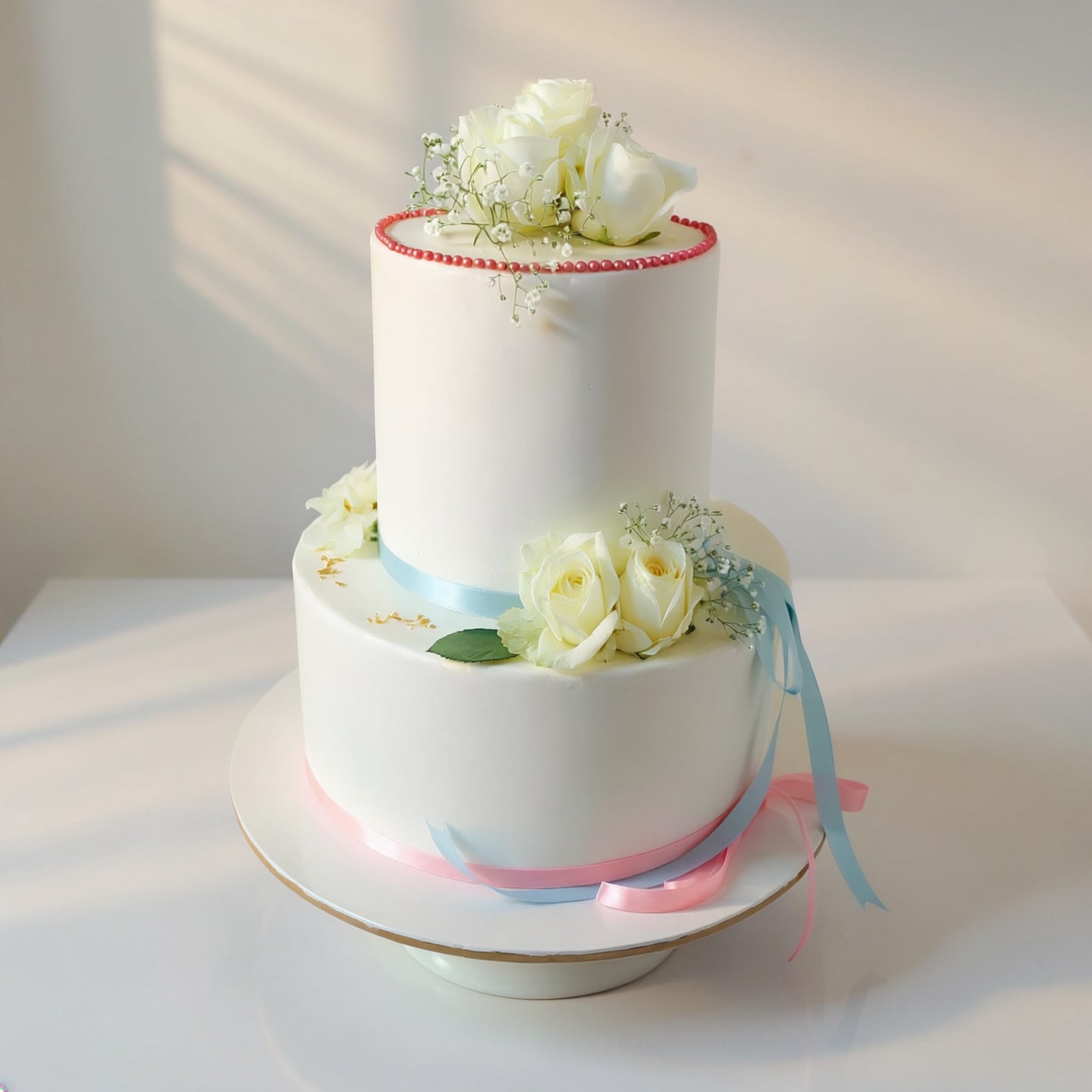 Floral Wedding Cake